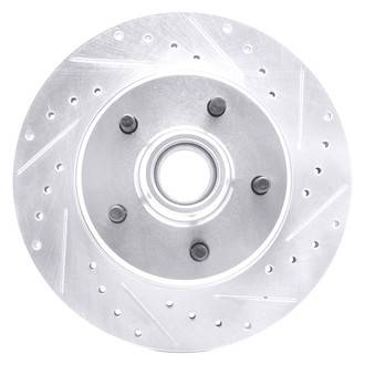 DFC® - Premium Drilled and Slotted Front Passenger Side Brake Rotor