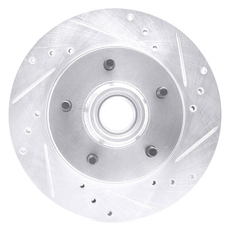DFC® - Premium Drilled and Slotted Front Passenger Side Brake Rotor