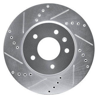DFC® - Premium Drilled and Slotted Front Driver Side Brake Rotor