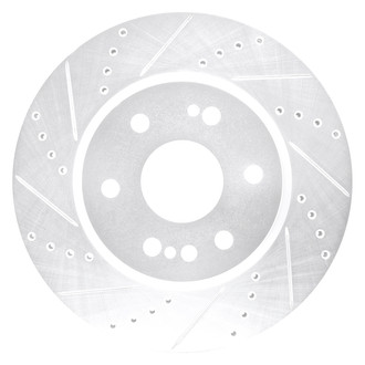 DFC® - Premium Drilled and Slotted Front Driver Side Brake Rotor