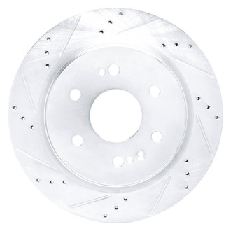 DFC® - Premium Drilled and Slotted Rear Driver Side Brake Rotor