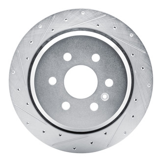 DFC® - Premium Drilled and Slotted Rear Driver Side Brake Rotor