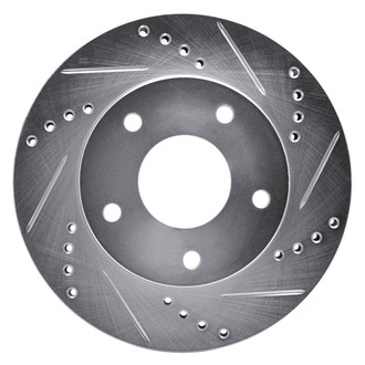 DFC® - Premium Drilled and Slotted Rear Passenger Side Brake Rotor