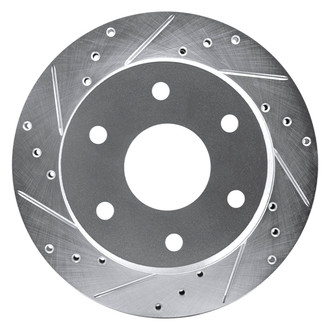 DFC® - Premium Drilled and Slotted Front Driver Side Brake Rotor