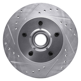 DFC® - Premium Drilled and Slotted Front Driver Side Brake Rotor
