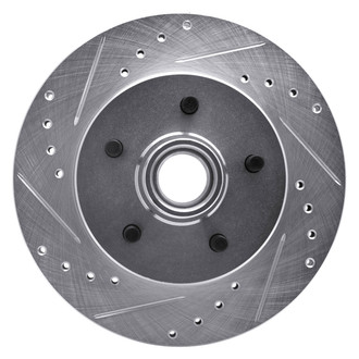 DFC® - Premium Drilled and Slotted Front Driver Side Brake Rotor