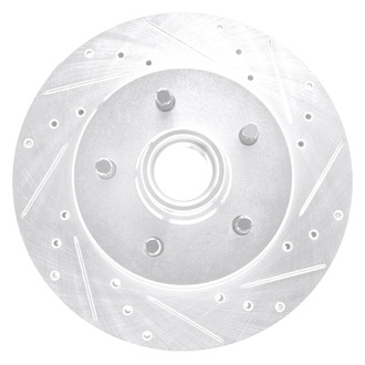 DFC® - Premium Drilled and Slotted Front Passenger Side Brake Rotor
