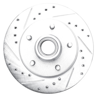 DFC® - Premium Drilled and Slotted Front Brake Rotor