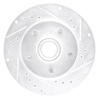 DFC® - Premium Drilled and Slotted Front Passenger Side Brake Rotor