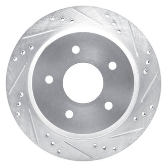 DFC® - Premium Drilled and Slotted Rear Passenger Side Brake Rotor