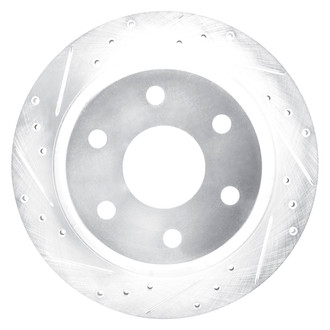 DFC® - Premium Drilled and Slotted Rear Driver Side Brake Rotor