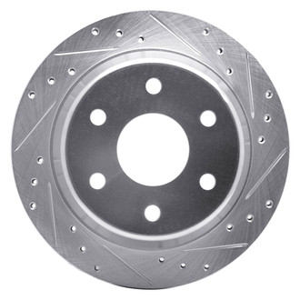 DFC® - Premium Drilled and Slotted Rear Passenger Side Brake Rotor