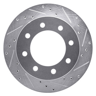 DFC® - Premium Drilled and Slotted Rear Passenger Side Brake Rotor