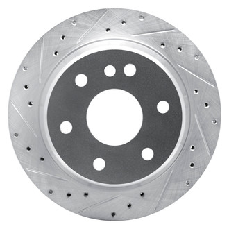 DFC® - Premium Drilled and Slotted Rear Driver Side Brake Rotor