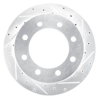 DFC® - Premium Drilled and Slotted Rear Passenger Side Brake Rotor