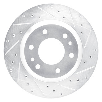 DFC® - Premium Drilled and Slotted Front Passenger Side Brake Rotor