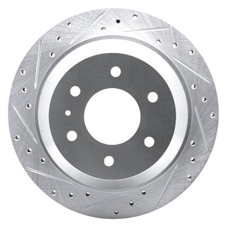 DFC® - Premium Drilled and Slotted Rear Driver Side Brake Rotor
