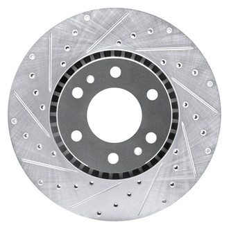 DFC® - Premium Drilled and Slotted Front Driver Side Brake Rotor