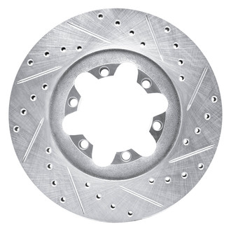 DFC® - Premium Drilled and Slotted Front Passenger Side Brake Rotor