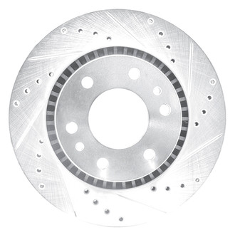DFC® - Premium Drilled and Slotted Front Passenger Side Brake Rotor