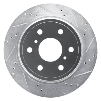 DFC® - Premium Drilled and Slotted Rear Passenger Side Brake Rotor