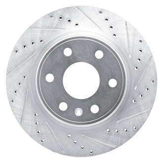 DFC® - Premium Drilled and Slotted Front Passenger Side Brake Rotor