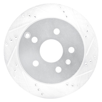 DFC® - Premium Drilled and Slotted Rear Passenger Side Brake Rotor