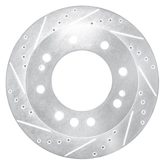 DFC® - Premium Drilled and Slotted Front Driver Side Brake Rotor