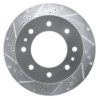 DFC® - Premium Drilled and Slotted Rear Driver Side Brake Rotor