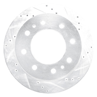 DFC® - Premium Drilled and Slotted Rear Passenger Side Brake Rotor