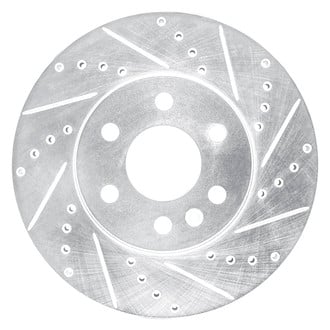 DFC® - Premium Drilled and Slotted Front Passenger Side Brake Rotor