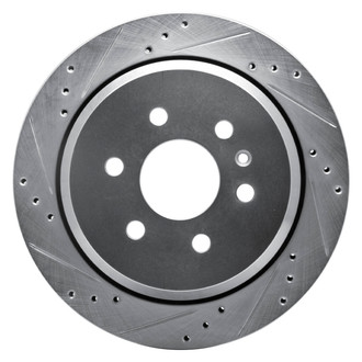 DFC® - Premium Drilled and Slotted Rear Driver Side Brake Rotor