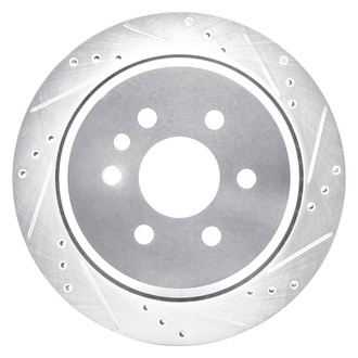 DFC® - Premium Drilled and Slotted Rear Passenger Side Brake Rotor