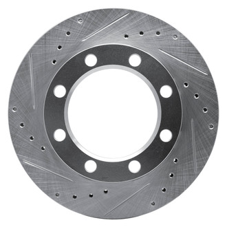 DFC® - Premium Drilled and Slotted Front Driver Side Brake Rotor