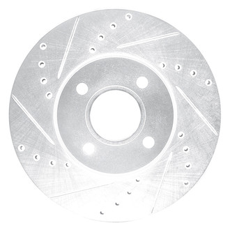 DFC® - Premium Drilled and Slotted Front Driver Side Brake Rotor