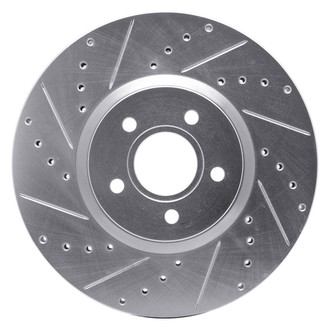 DFC® - Premium Drilled and Slotted Front Driver Side Brake Rotor
