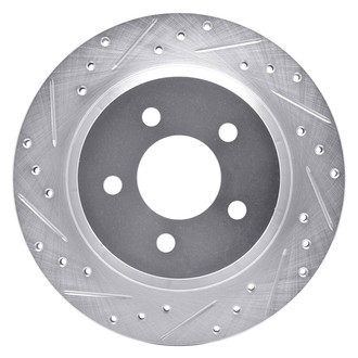 DFC® - Premium Drilled and Slotted Rear Passenger Side Brake Rotor