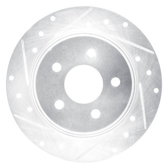DFC® - Premium Drilled and Slotted Rear Driver Side Brake Rotor
