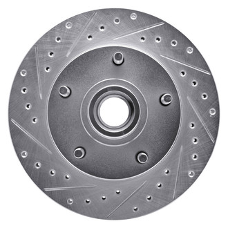 DFC® - Premium Drilled and Slotted Front Driver Side Brake Rotor