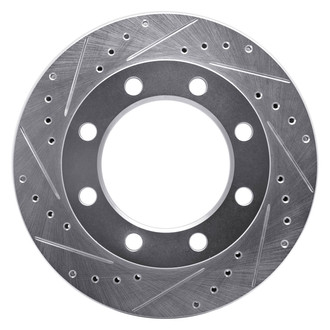 DFC® - Premium Drilled and Slotted Front Driver Side Brake Rotor