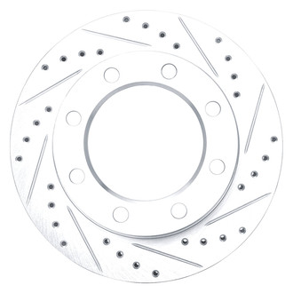 DFC® - Premium Drilled and Slotted Front Passenger Side Brake Rotor