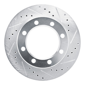 DFC® - Premium Drilled and Slotted Front Passenger Side Brake Rotor