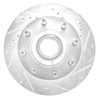 DFC® - Premium Drilled and Slotted Front Passenger Side Brake Rotor