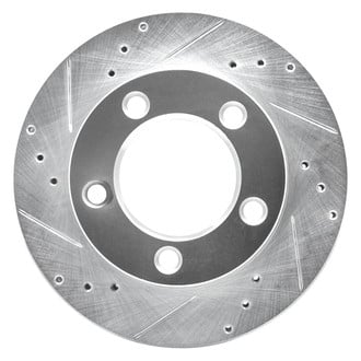 DFC® - Premium Drilled and Slotted Front Brake Rotor