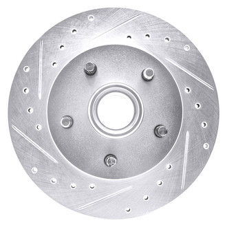 DFC® - Premium Drilled and Slotted Front Driver Side Brake Rotor