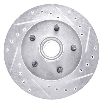 DFC® - Premium Drilled and Slotted Front Passenger Side Brake Rotor