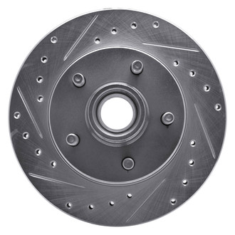 DFC® - Premium Drilled and Slotted Front Driver Side Brake Rotor