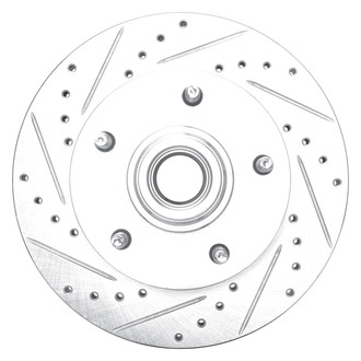 DFC® - Premium Drilled and Slotted Front Driver Side Brake Rotor