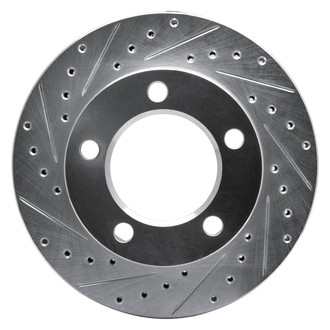 DFC® - Premium Drilled and Slotted Front Driver Side Brake Rotor