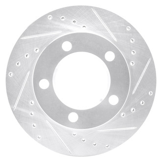DFC® - Premium Drilled and Slotted Front Passenger Side Brake Rotor